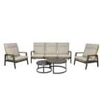 Qopps Yvori loungeset met Soman koffietafel set