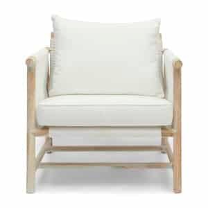 Rivièra Maison Outdoor Loungestoel 'Saint Tropez' Teakhout en touw