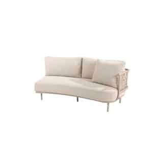 Sardinia modulair 2-zits element links incl. 3 kussens 4SO 4SO - 4so