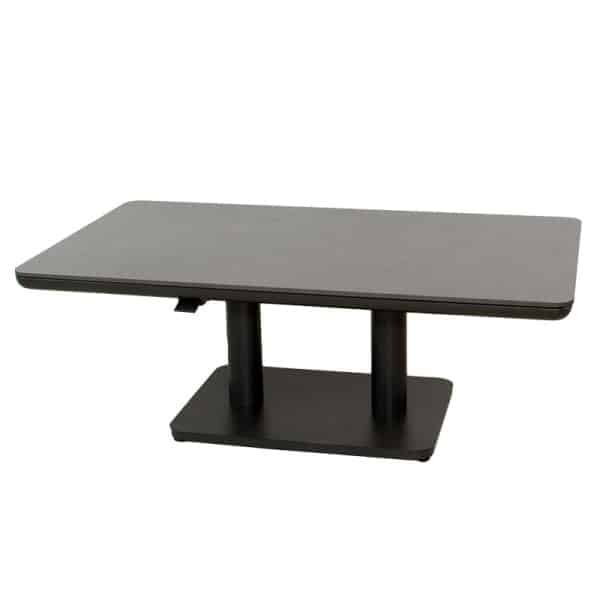 Sedalia verstelbare lounge tafel grey B 140 x D 80 x H 51 - 72 cm Oosterik Home - Oosterik home