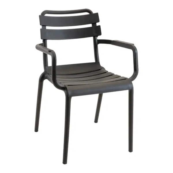 Stapelstoel torvi zwart