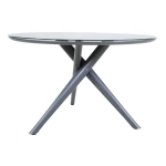 Tafel Buiten Tuin Mojito Ceramic Negro ø120cm Lesli Living