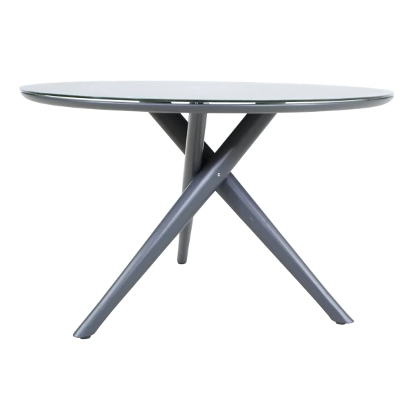 Tafel Buiten Tuin Mojito Ceramic Negro ø120cm Lesli Living