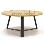 Tuintafel Basso Teak 160 cm Rond