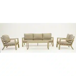 Vita Emerson loungeset beige 4-delig