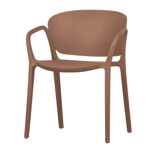 WOOOD Tuinstoel 'Bent' All Weather, kleur Zalmroze