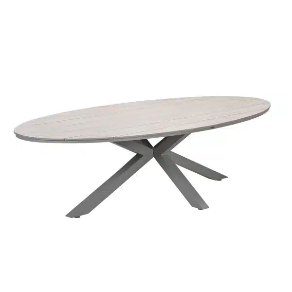 Edison tafel 280x140xH75 cm taupe/light teak