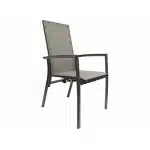 Enzo alu stapelstoel