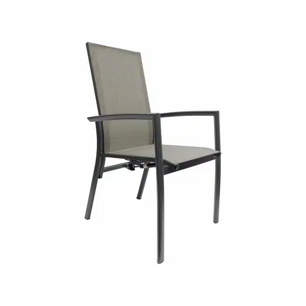 Enzo alu stapelstoel