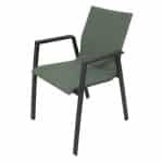 Genesee stapelstoel midnight grey forest green Oosterik Home - Oosterik home