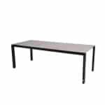Goa tafelframe Antracite met HPL tafelblad Light Grey 220 x 95 cm 4SO - 4so