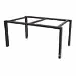 Goa tafelframe Antracite met tafelblad Teak 160 x 95 cm 4SO - 4so