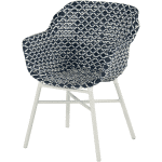 Hartman Tuinstoel 'Delphine' Wicker, kleur Blauw