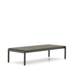 Kave Home Outdoor Salontafel 'Sorells' 149 x 63cm, kleur Donkergroen