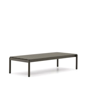 Kave Home Outdoor Salontafel 'Sorells' 149 x 63cm, kleur Donkergroen