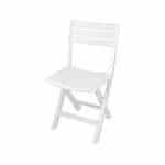 Klapstoel Komodo kunststof wit