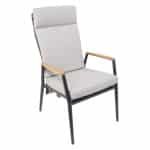 Lakeshore verstelbare dining stoel midnight grey sunny creme Oosterik Home - Oosterik home