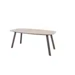Manolo eettafel terre met printed keramiek top 240 x 103 cm