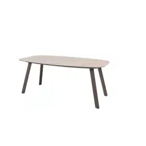 Manolo eettafel terre met printed keramiek top 240 x 103 cm