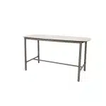 Manolo high dining tafel terre met printed keramiek top 180 x 90 cm