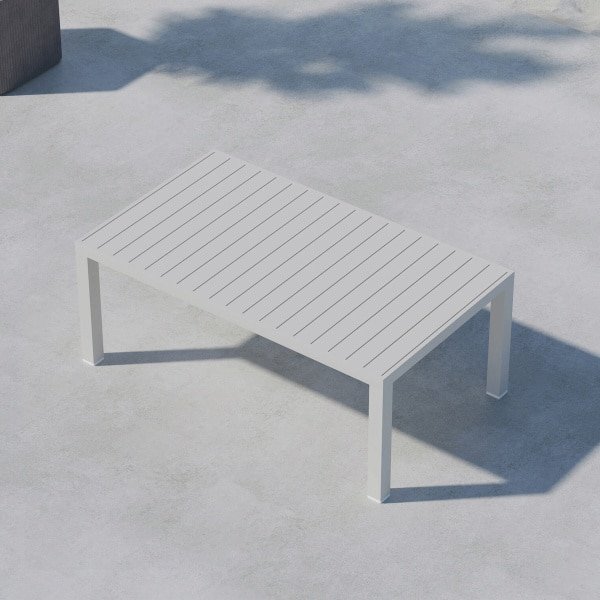 Nohr Loungetafel 'Lasheka' 120 x 70cm, kleur Beige