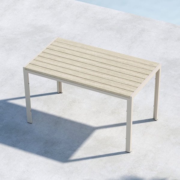 Nohr Tuintafel 'Cherice' 140 x 80cm, kleur Beige