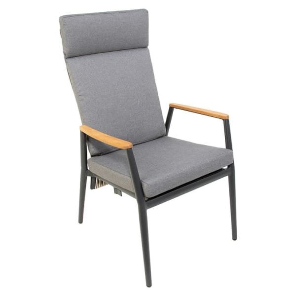 Severance verstelbare dining stoel midnight grey Oosterik Home - Oosterik home