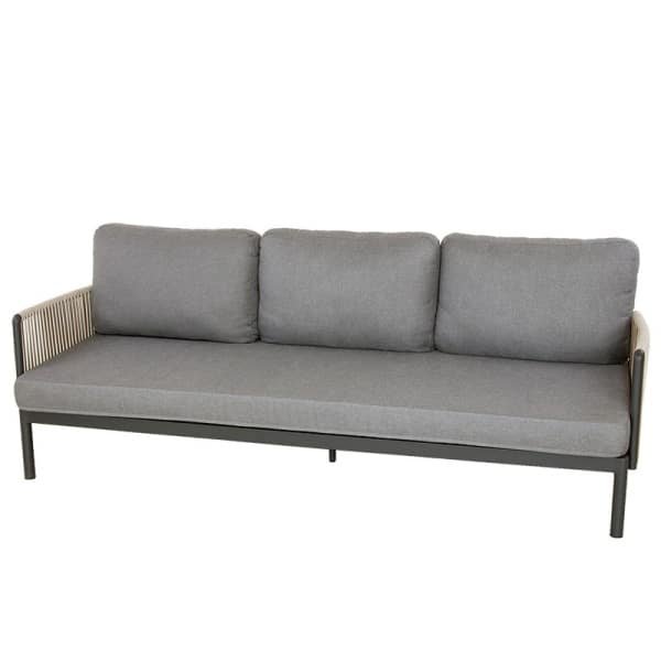 Sidney lounge 3-zitsbank midnight grey B 220 x D 79 x H 73.5 cm Oosterik Home - Oosterik home