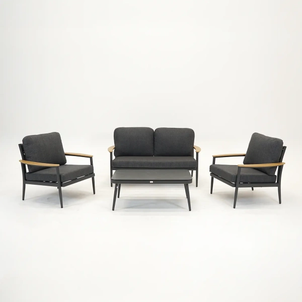 Tuinset Manon antraciet