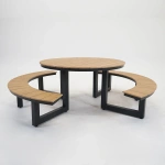 Vita Massa Picknicktafel Rond Picknickset
