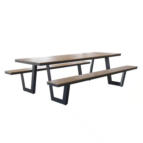 Vita Massa rechthoekige picknicktafel XL