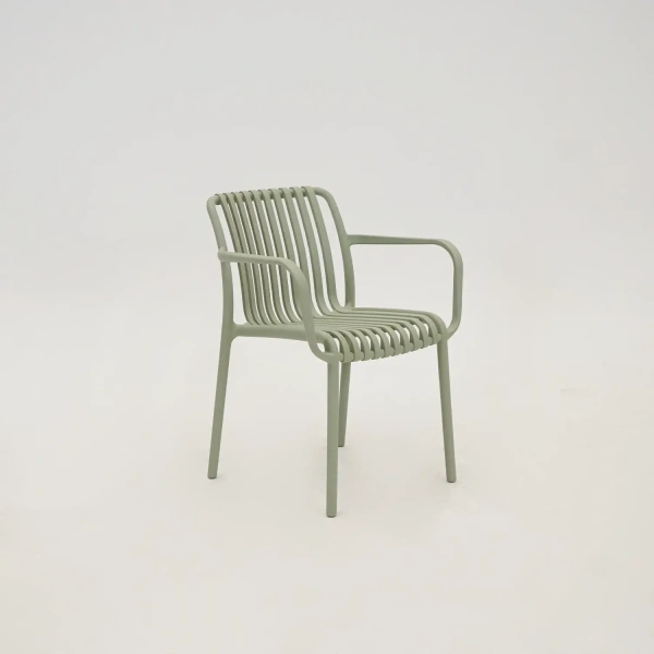 Vita Porto diningstoel stapelbaar mintgroen