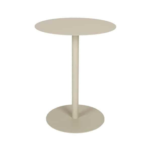 Zuiver Outdoor Bijzettafel 'Snow' 35cm, kleur Brown Rice