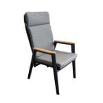 Beauval Tuinstoel Verstelbaar Antraciet Trestino - Trestino