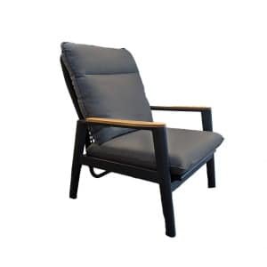 Beaval Lounge Tuinstoel Antraciet Trestino - Trestino