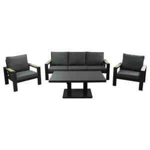 Benton Sofa Loungeset Antraciet Buitengewoon de Boet - Buitengewoon de boet