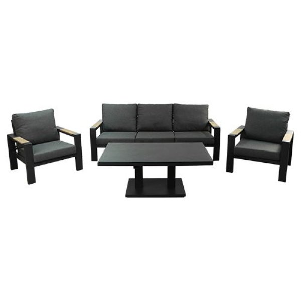Benton Sofa Loungeset Antraciet Buitengewoon de Boet - Buitengewoon de boet