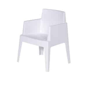 Box armstoel Wit Garden Impressions - Garden impressions