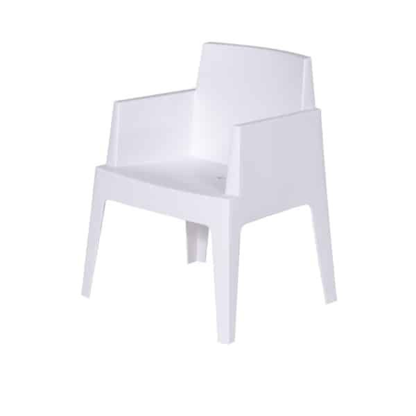 Box armstoel Wit Garden Impressions - Garden impressions