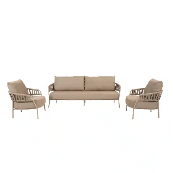 Calma loungeset 3-delig latte