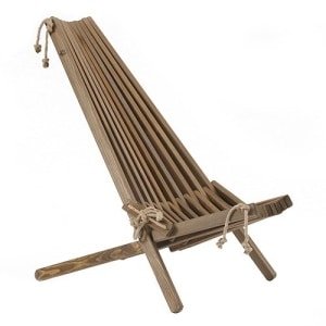 EcoChair EcoFurn bruin tuinmeubel Buitengewoon de Boet excl. kussen - Buitengewoon de boet