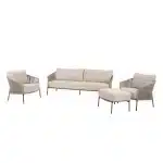 Florence loungeset 4-delig terre