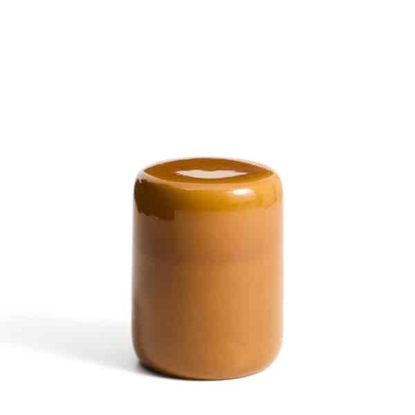 Kave Home Outdoor Bijzettafel Mesquida 35cm - Mosterdgeel