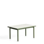 Kave Home Outdoor Salontafel Maurina 81 x 51cm - Ecru/Groen