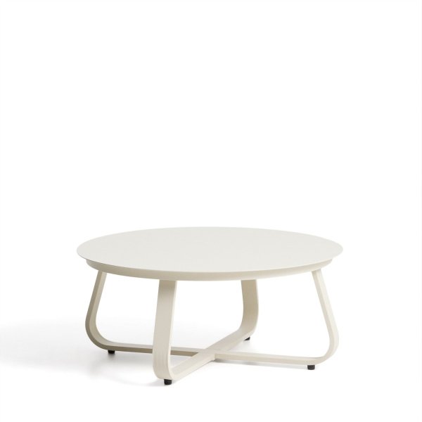 Kave Home Outdoor Salontafel Tamaris 80cm - Ecru