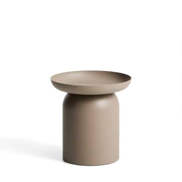 Kave Home Ronde Bijzettafel Arcola 45cm - Beige