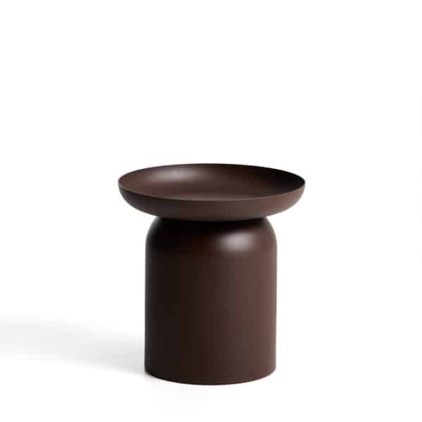 Kave Home Ronde Bijzettafel Arcola 45cm - Bruin