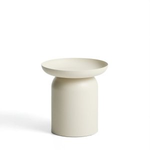 Kave Home Ronde Bijzettafel Arcola 45cm - Ecru