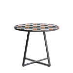 Kave Home Ronde Bistrotafel Tella 90cm - Meerkleurig