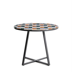 Kave Home Ronde Bistrotafel Tella 90cm - Meerkleurig